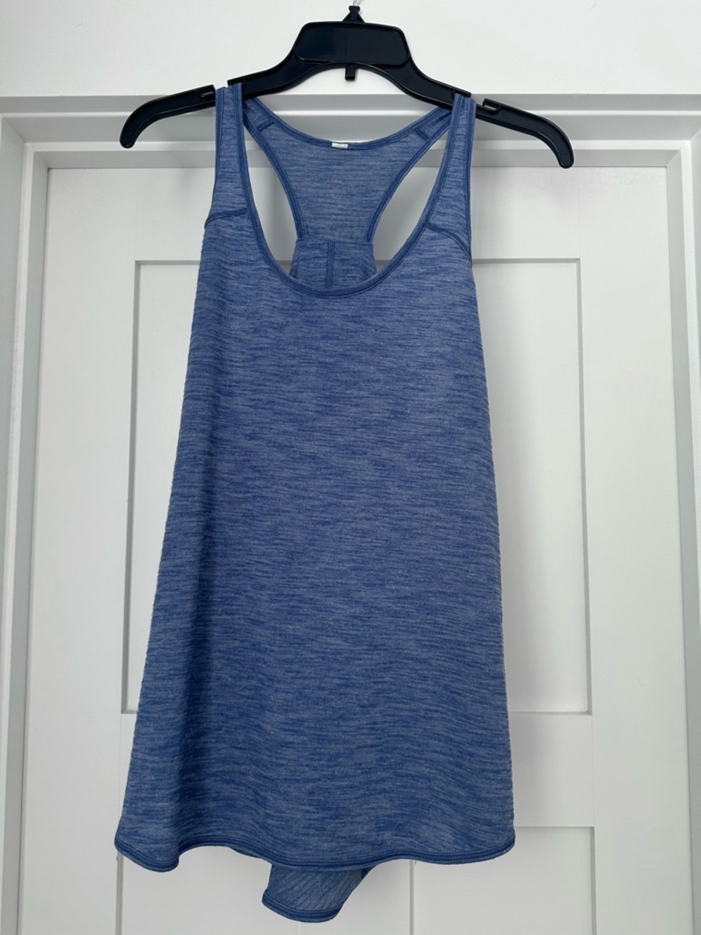 lululemon athletica blue racerback tank